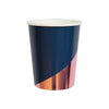 Erika - Navy Colorblock Paper Cups
