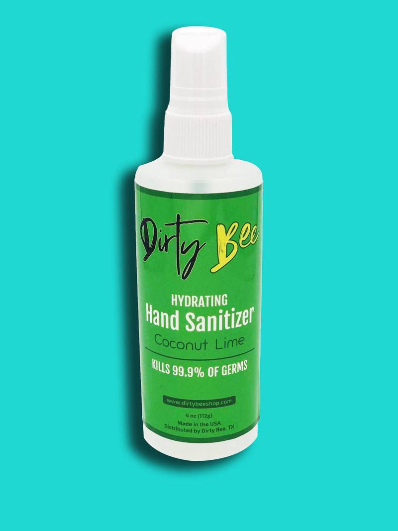 Hand Sanitizer by Dirty Bee - 4oz Spray
