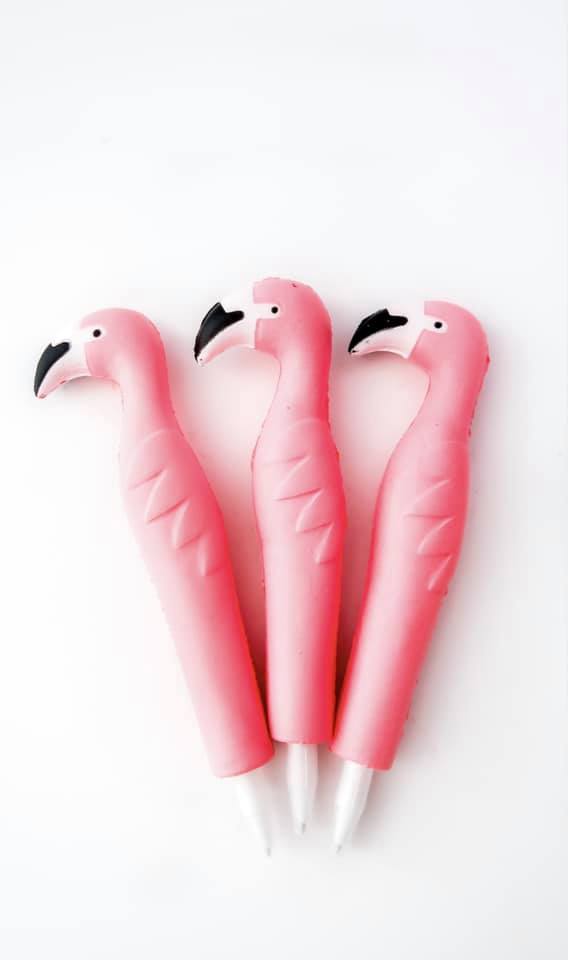 Flamingo Stress Ball Pens