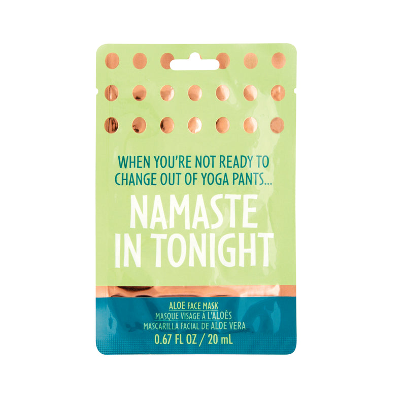 Namaste in Tonight Face Mask