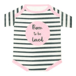 Born To Be Loved Pink Onesie Shaped Napkins