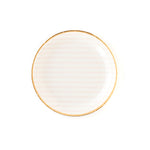 Pink Striped 9" Plates