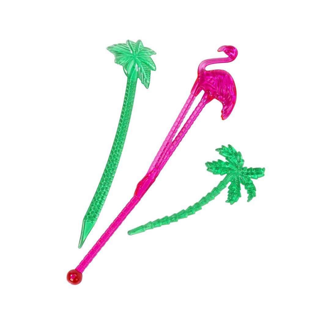 Tropical Fiesta Stirrer and Pick Set