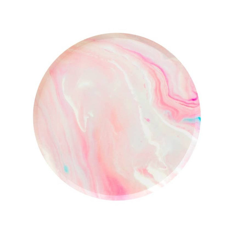 Pink Marble Large Plates