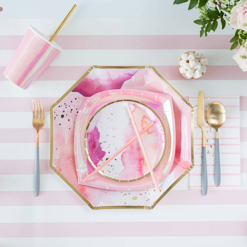 Pretty in Pink, Dessert Plate