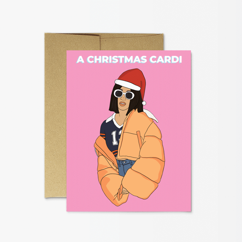 Cardi Christmas Card