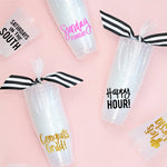 Sunday Funday Frosted Shatterproof Cups