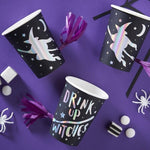 Drink Up Witches Tassel Halloween Cups