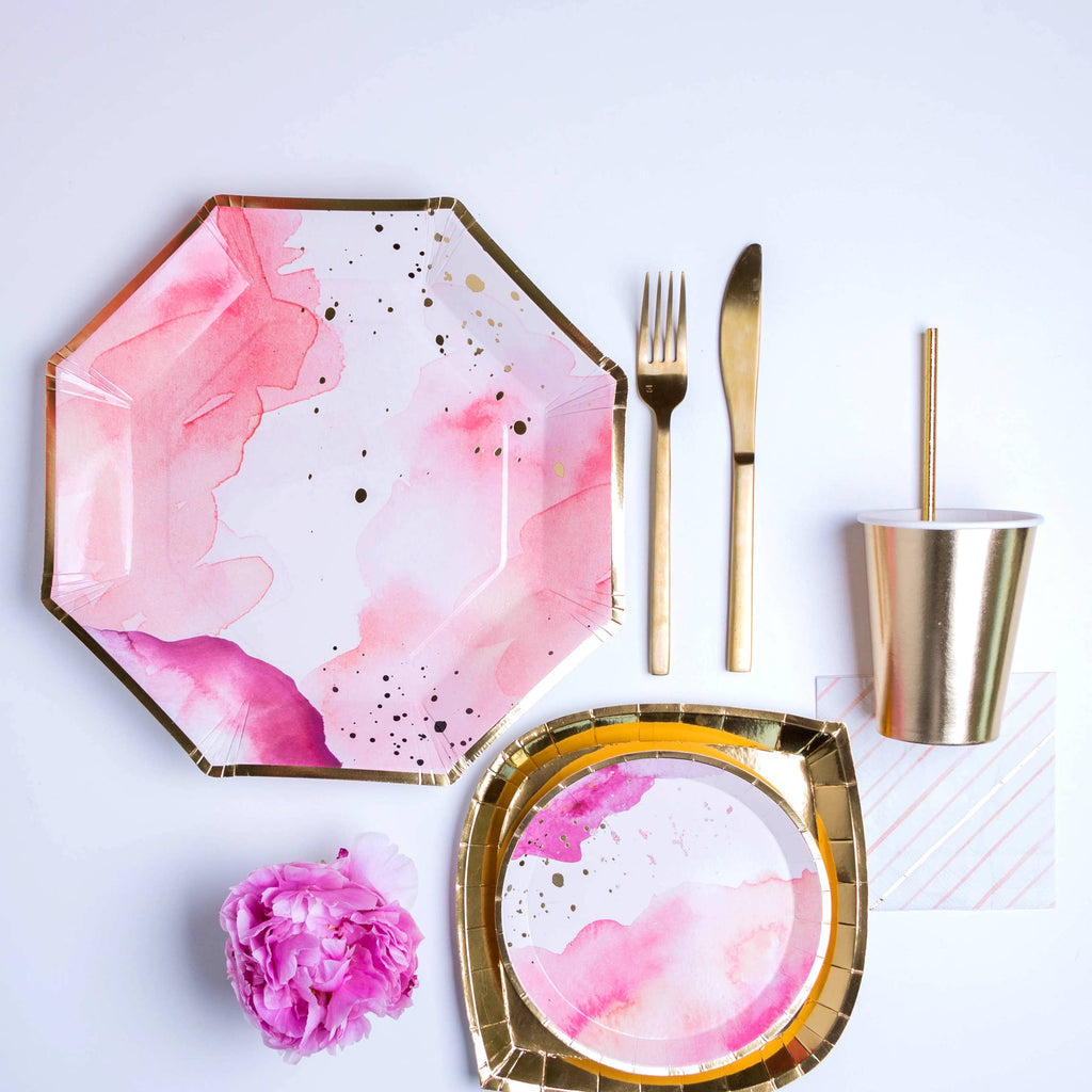 Pretty in Pink, Dessert Plate