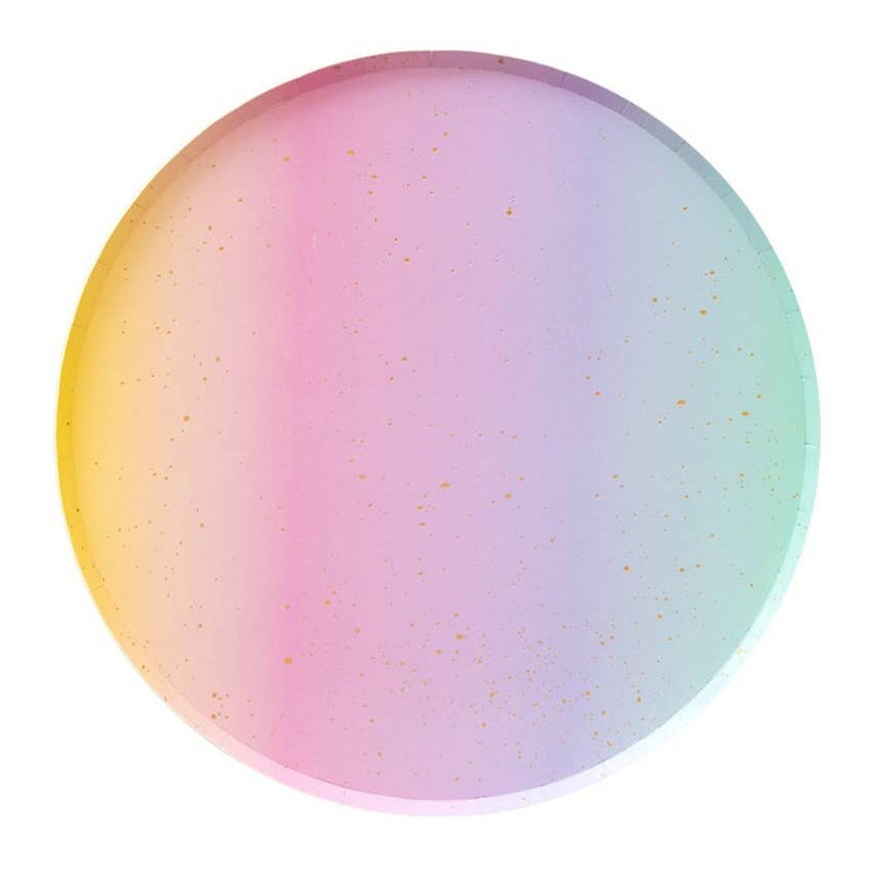 Rainbow Ombré Large Plates