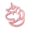 Itzy Ritzy Chew Crew Silicone Baby Teether - Light Pink Unicorn