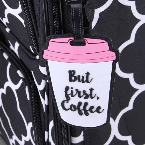But First, Coffee Luggage Tag