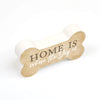 Home Is Where The Dog Is - Dog Bone Shaped Wood Sign