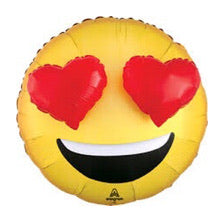 3D Emoticon Hearts Balloon