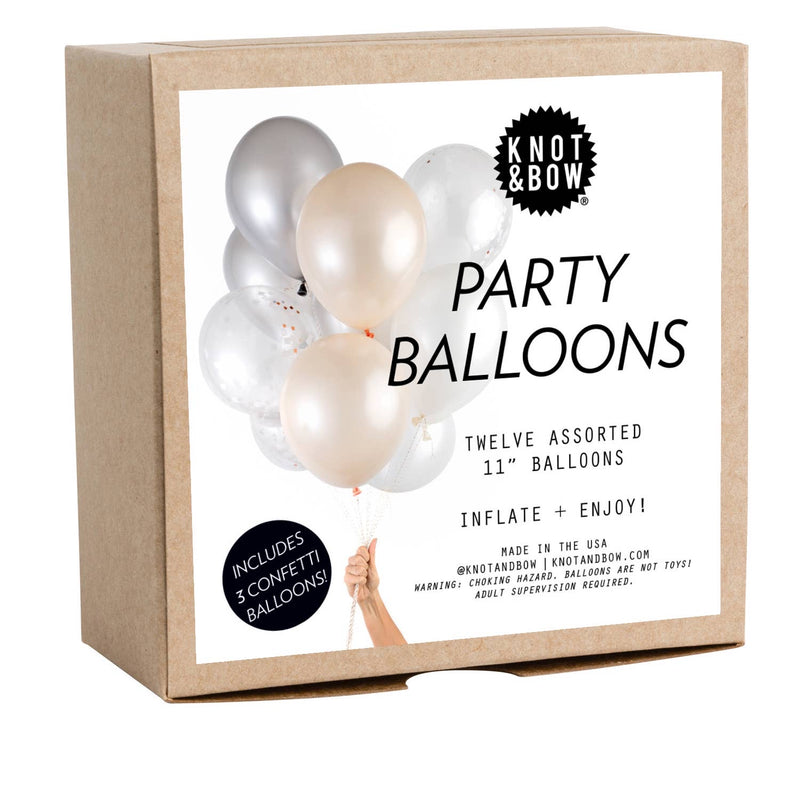 Blush Copper Party Balloons